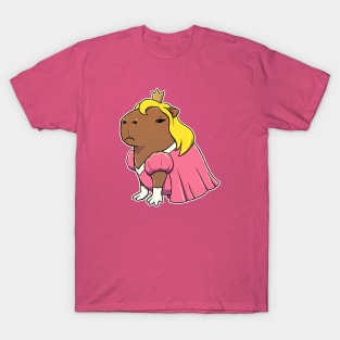 Capybara Princess Costume T-Shirt